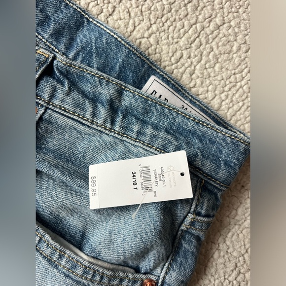 NWT GAP BAGGY MID RISE JEANS 34 / 18T WOMENS - Picture 4 of 9